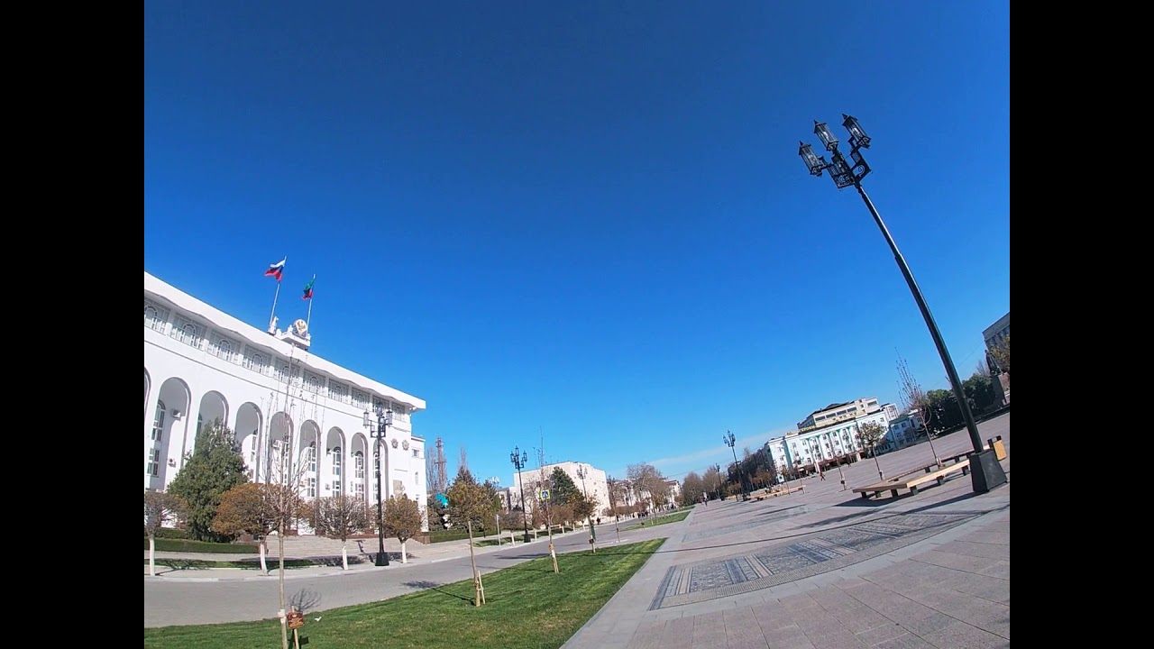 Площадь махачкалы фото ДАГЕСТАН - МАХАЧКАЛА - ПЛОЩАДЬ ЛЕНИНА 9 АПРЕЛЯ 2020 - YouTube