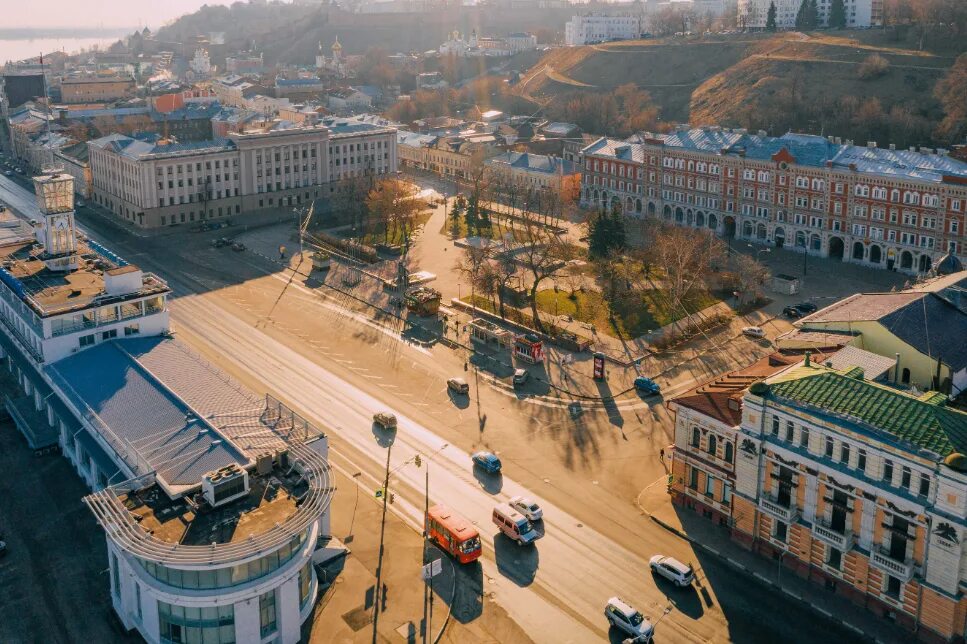 Площадь маркина фото Опубликованы проекты благоустройства Алексеевской, сквера Свердлова и площади Ма