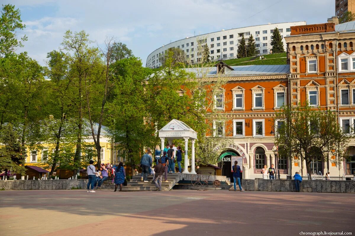 Площадь маркина фото Прогулки по Нижнему Новгороду, часть № 4 - Фотоблог Вадима Кондратьева - LiveJou