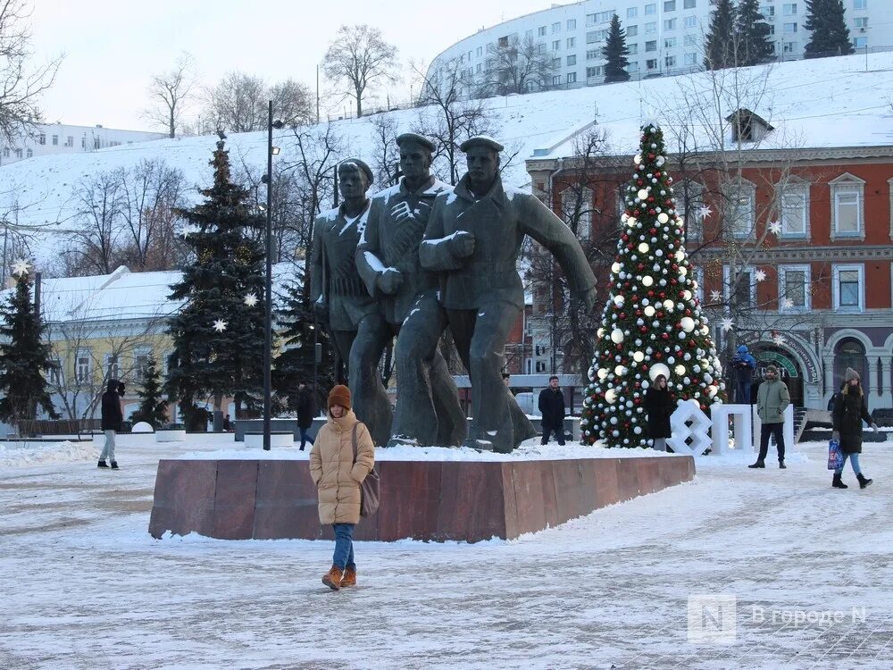 Площадь маркина нижний новгород фото Три территории преобразились к юбилею Нижнего Новгорода