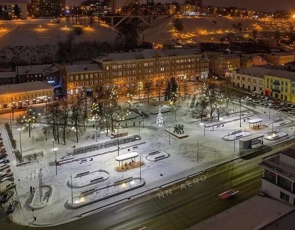 Площадь маркина нижний новгород фото Приятного вечера пятницы #ВНижнем Новости Нижний Новгород