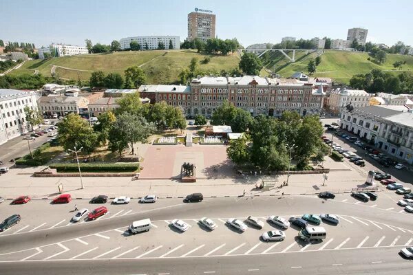 Площадь маркина нижний новгород фото Реконструкция площади Маркина в Нижнем Новгороде начнется в 2014 году - Правда П