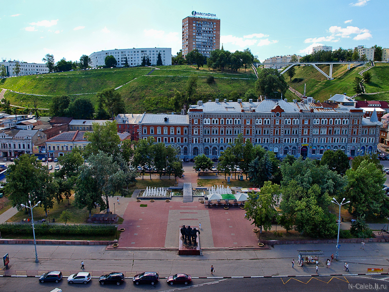 Площадь маркина нижний новгород фото Скайлайны городов Urban Skylines Page 13 SkyscraperCity Forum