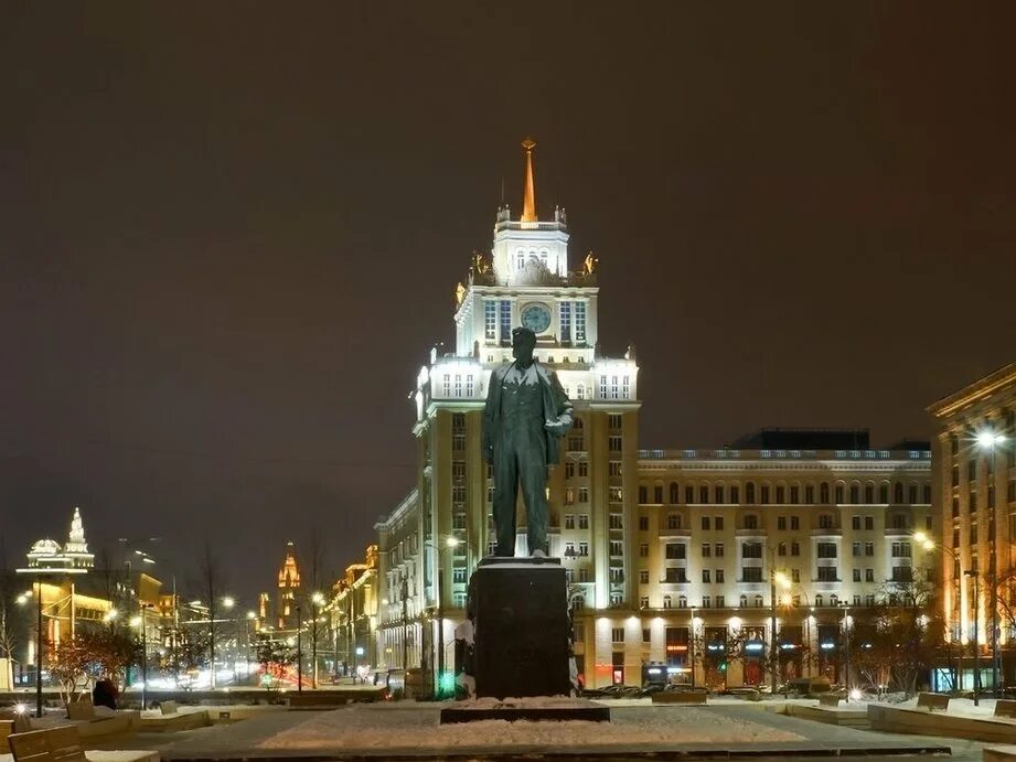 Площадь маяковского в москве фото Триумфальная площадь Дмитрий Епифанцев