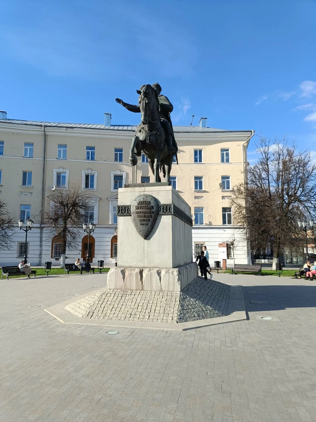 Площадь михаила тверского тверь фото Тверь. Времена года. Часть XIII. Улица Советская от площади Михаила Тверского до
