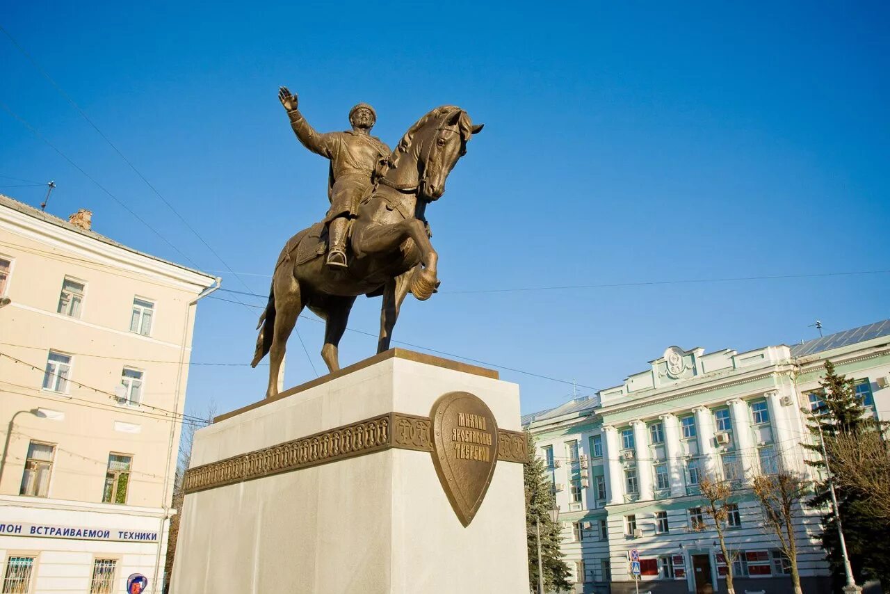 Площадь михаила тверского тверь фото Топ-60 достопримечательностей Твери и окрестностей: фото, описания, карта