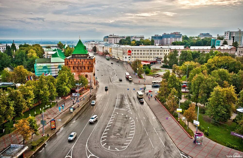 Площадь минина и пожарского нижний новгород фото Nijniy Novgorod - Vikipediya