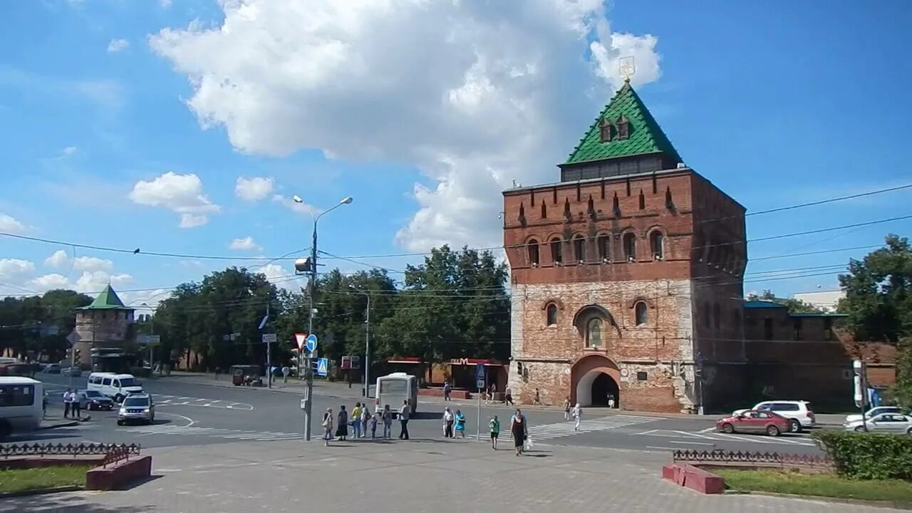Площадь минина и пожарского нижний новгород фото Нижний Новгород (4й день) - 10 - Площадь Козьмы Минина - YouTube