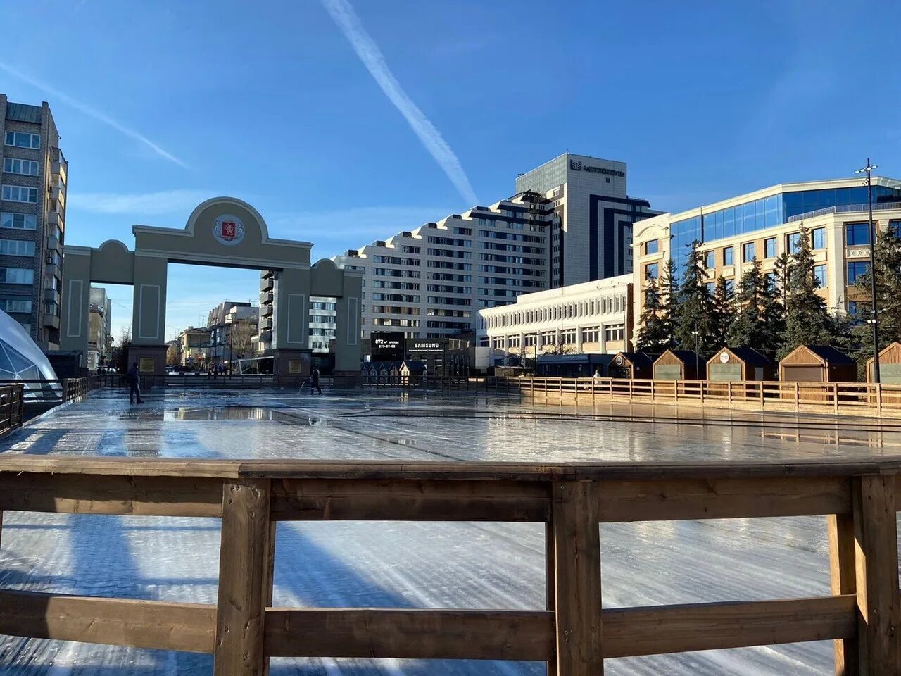 Площадь мира красноярск фото In Krasnoyarsk on December 15 will close the Parking lot on the square of the wo