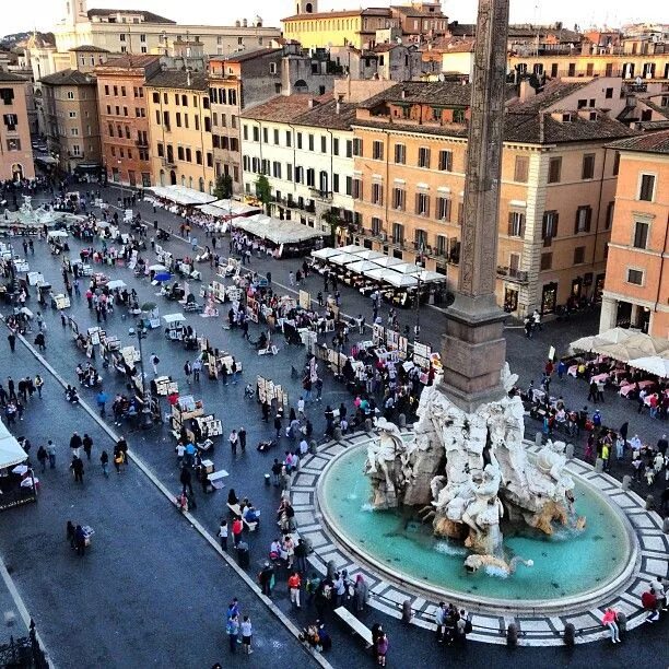 Площадь навона фото Piazza Navona - Parione - Roma, Lazio Rom, Reisen, Italien