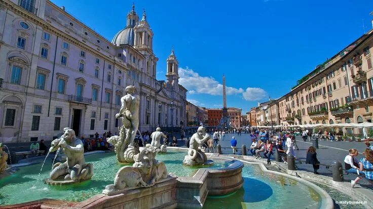 Площадь навона фото Pictures of Piazza Navona, Rome - Italy Piazza navona, Rome italy, Rome