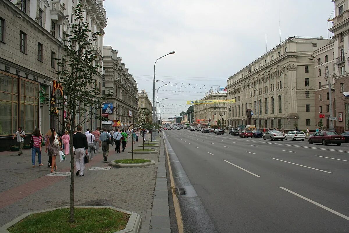 Площадь независимости минск проспект независимости фото Файл:Minsk Prospekt Nezalezhnosti 05.jpg - Википедия