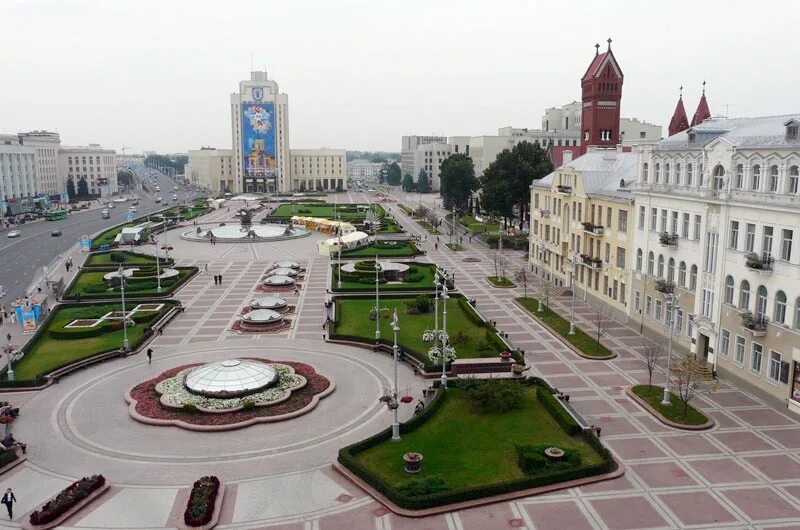Площадь независимости минск проспект независимости фото Путешествие в Белоруссию part-2 - Mitsubishi Lancer X, 2 л, 2008 года путешестви