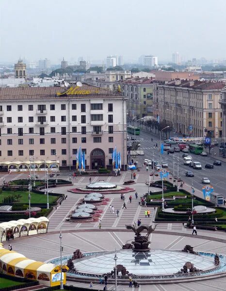 Площадь независимости минск проспект независимости фото Площадь Независимости IZI Travel