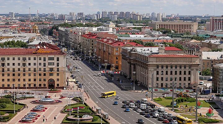 Площадь независимости минск проспект независимости фото Проспект Независимости: фото и факты о главной улице Минска, которая претендует 