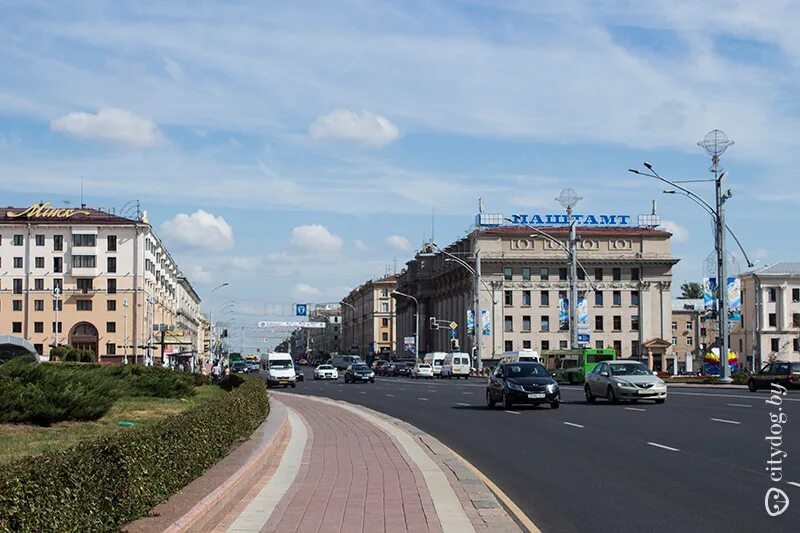 Площадь независимости минск проспект независимости фото Быстро-экскурсия по Минску: проспект Независимости - CityDog.io