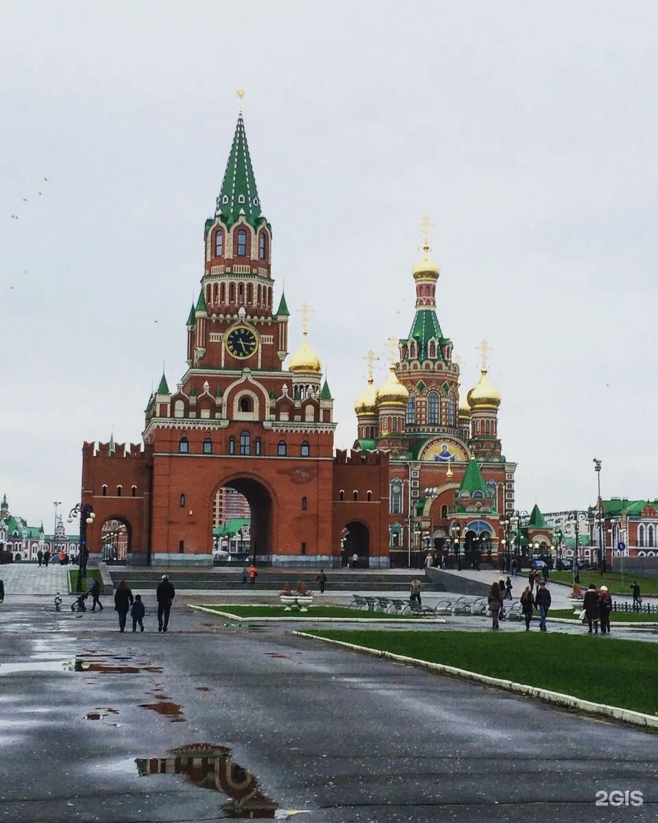 Площадь никонова в йошкар оле фото Йошкар-Ола, Площадь Никонова - 2ГИС