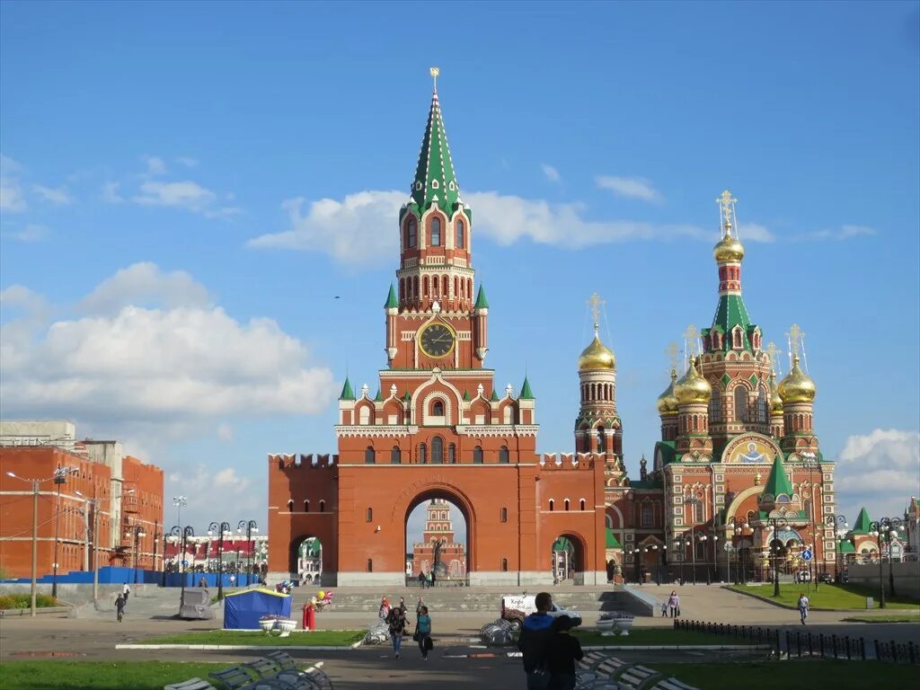 Площадь никонова в йошкар оле фото Йошкар-Ола, август 2015 года