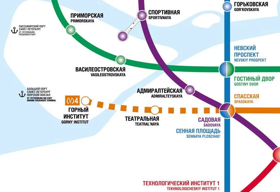 Площадь около метро горный институт свежее фото В Петербурге отложили на два года открытие двух станций метро - РБК