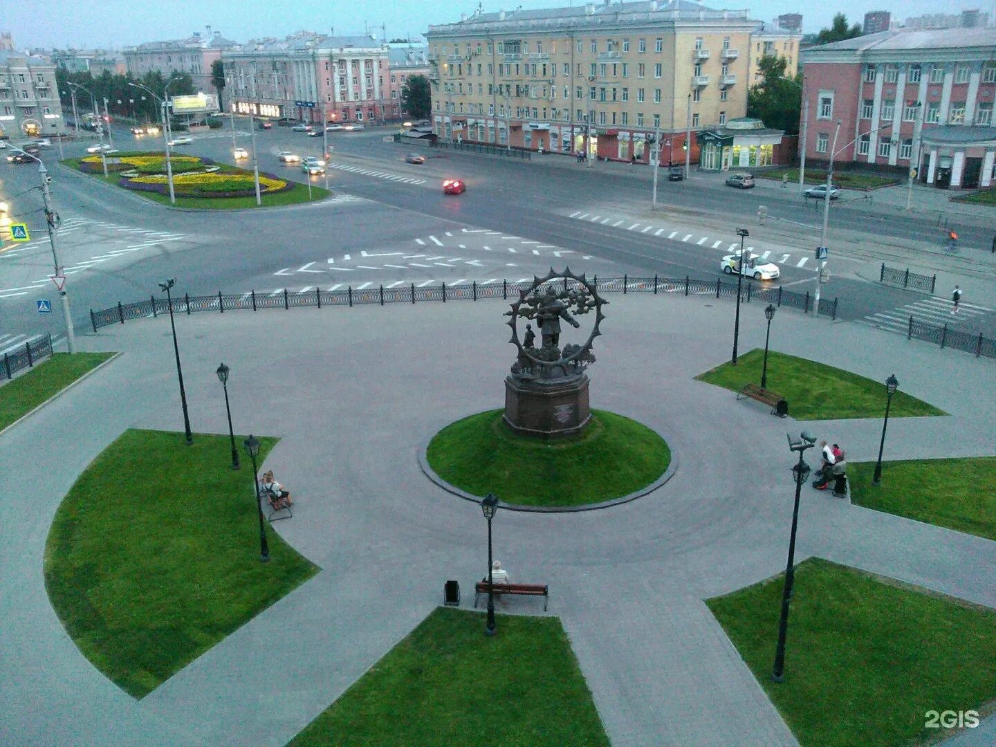 Площадь октября барнаул фото Площадь октября в барнауле - Фото