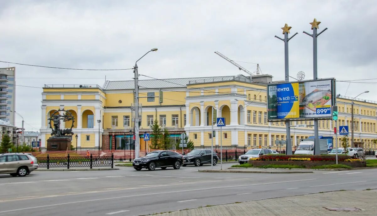 Площадь октября барнаул фото Что изменят на площади Октября в Барнауле ради борьбы с пробками - Толк 07.09.20