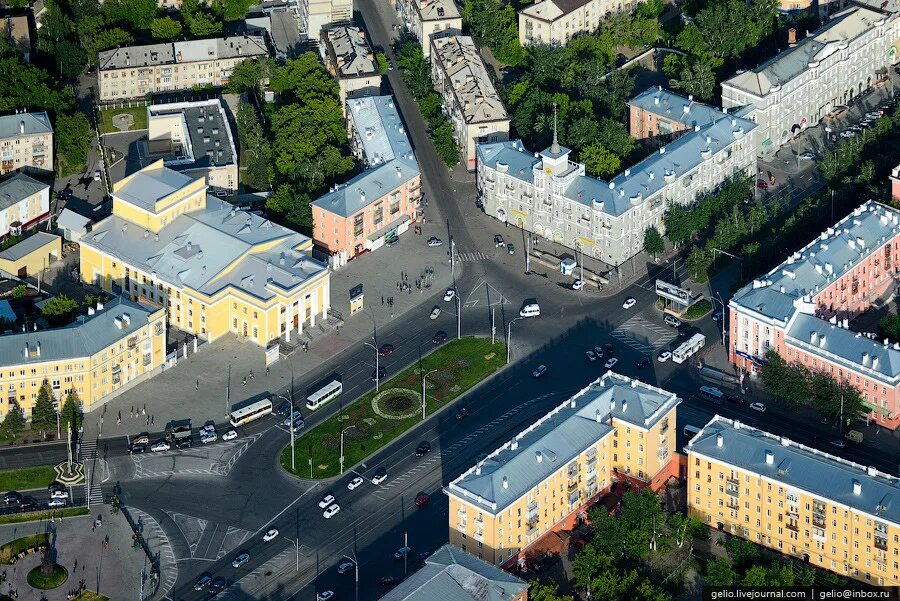 Площадь октября барнаул фото Барнаул с вертолета" в блоге "Города и сёла России" - Сделано у нас