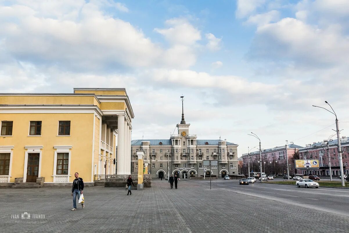 Площадь октября барнаул фото Барнаул. Площадь октября. :: Иван Иванов - Социальная сеть ФотоКто