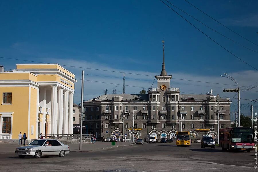 Площадь октября барнаул фото Россия, Алтайский край, Барнаул. Часть 1: Было. David Vartumashvili