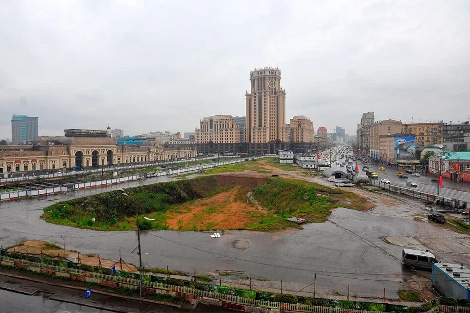Площадь павелецкого вокзала фото В 2021 году завершится реконструкция Павелецкой площади в Москве - KP.RU