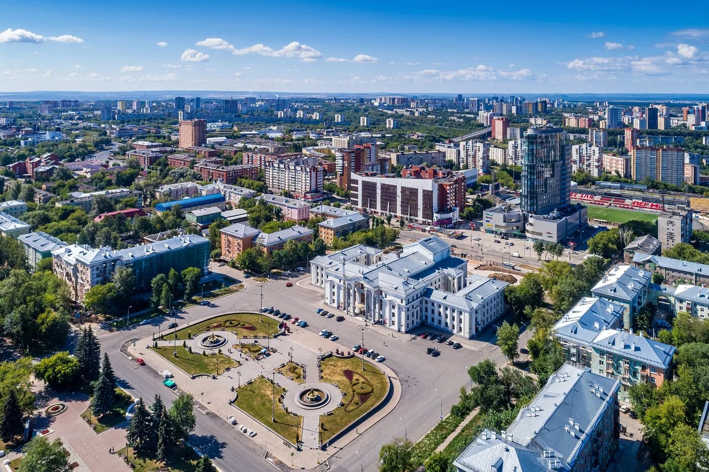 Площадь перми фото Пермь с высоты. Часть 1.: zdorovs - ЖЖ