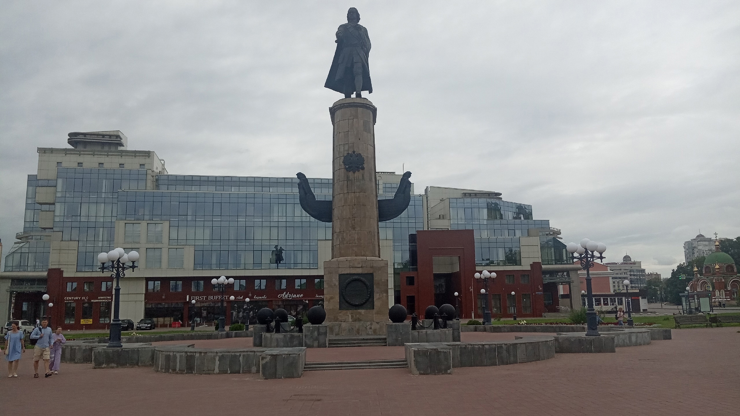 Площадь петра великого липецк фото Липецк 2023 год. - смотреть видео онлайн от "БЕЛОГОРИЯ" в хорошем качестве, опуб