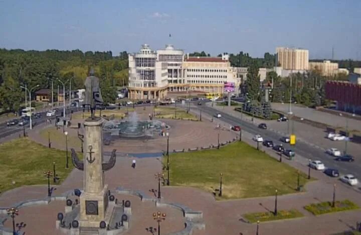 Площадь петра великого липецк фото Площадь петра великого - Фото