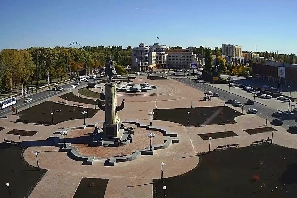 Площадь петра великого липецк фото Картинки ЛИПЕЦК ОБЛАСТЬ ПЛОЩАДЬ