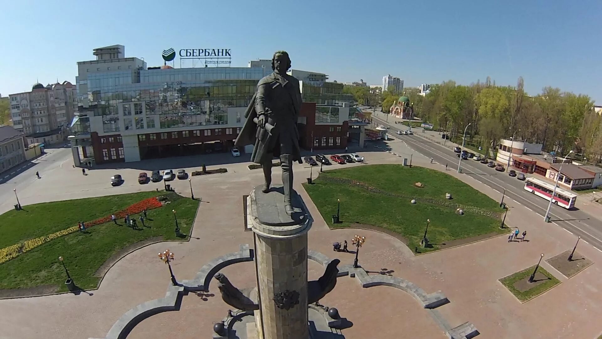Площадь петра великого липецк фото Площадь петра великого - Фото