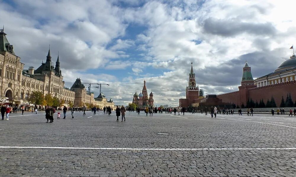 Площадь по фото онлайн Красная площадь в Москве: история и фото