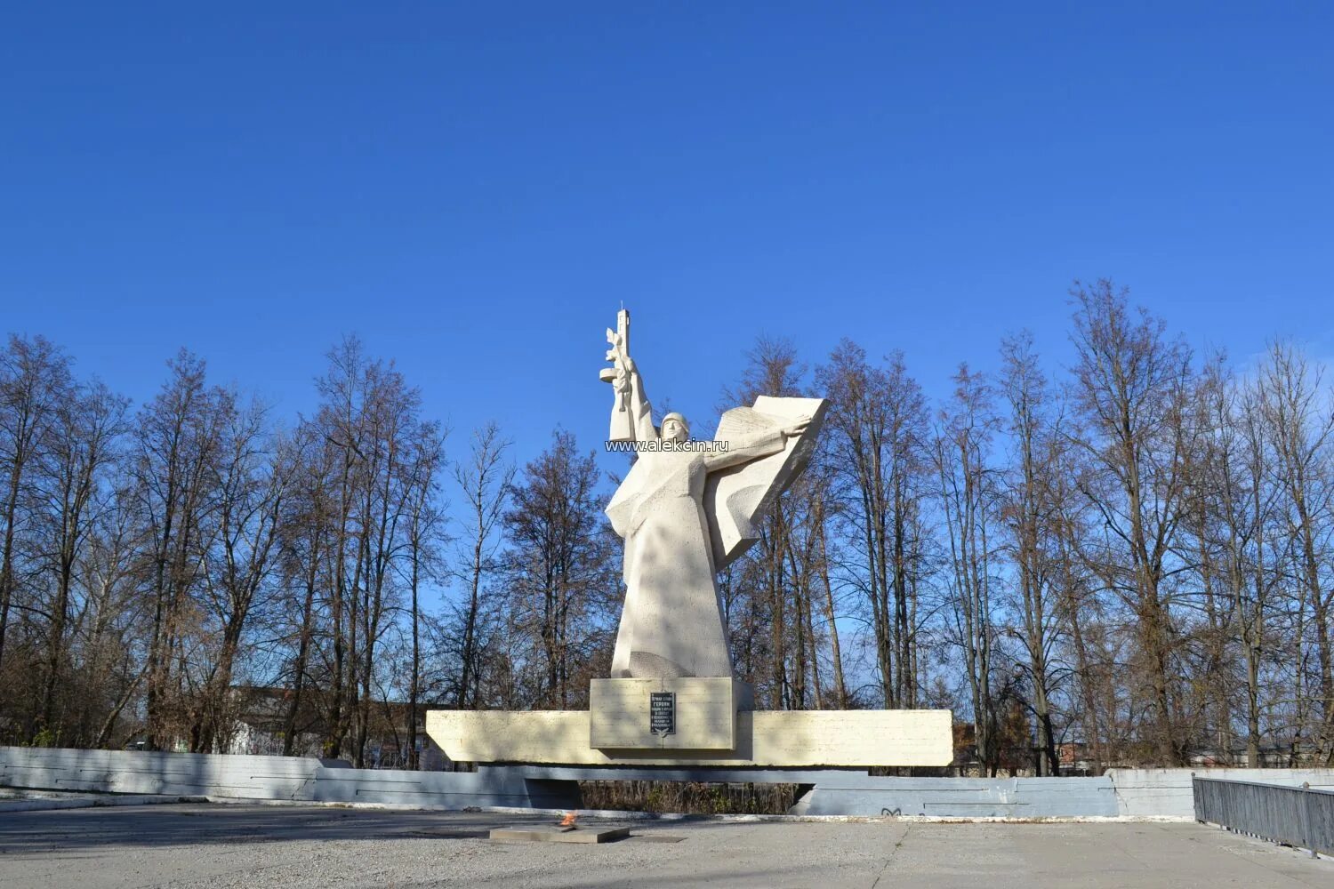 Площадь победы алексин фото Дорожная обстановка в городе Алексин - Блог "Народный журналист" - MySlo.ru