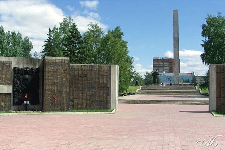 Площадь победы барнаул фото Вечный Огонь. Сходства с Капищем. - Триглав.Блог