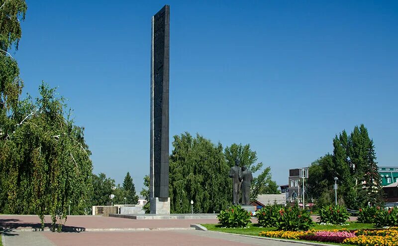 Площадь победы барнаул фото Memorial of Glory 1941-1945, monument, memorial, Altai Territory, Barnaul, Victo