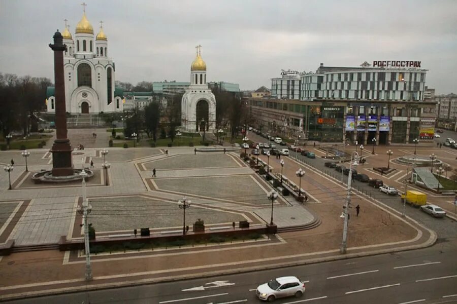 Площадь победы калининград фото На установку Ордена Победы на центральной площади Калининграда выделят 9 млн руб