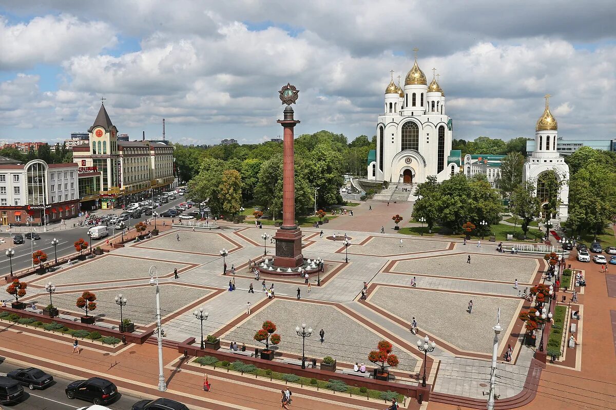 Площадь победы калининград фото В Калининградской области будет введен курортный сбор Портал Правительства Калин