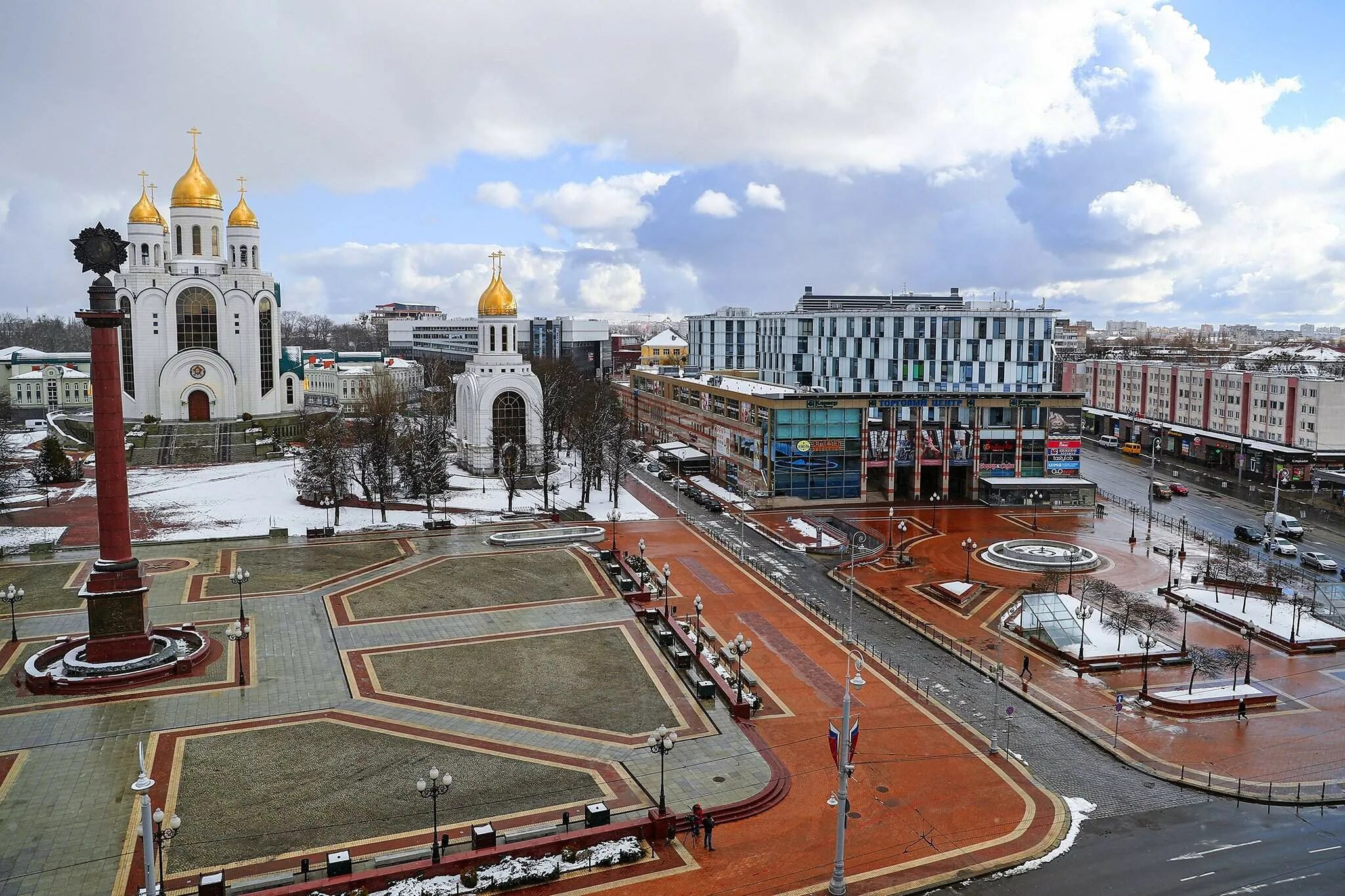 Площадь победы калининград фото Западная модель: Калининград в режиме самоизоляции Фотогалереи Известия