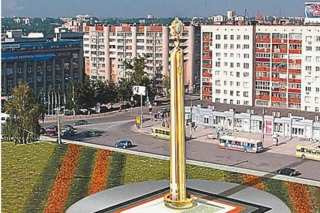 Площадь победы липецк фото Мы - победители!". Деньги на памятник победы ветеран собирал 15 лет Общество АиФ