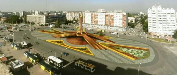Площадь победы липецк фото Памятник Победы
