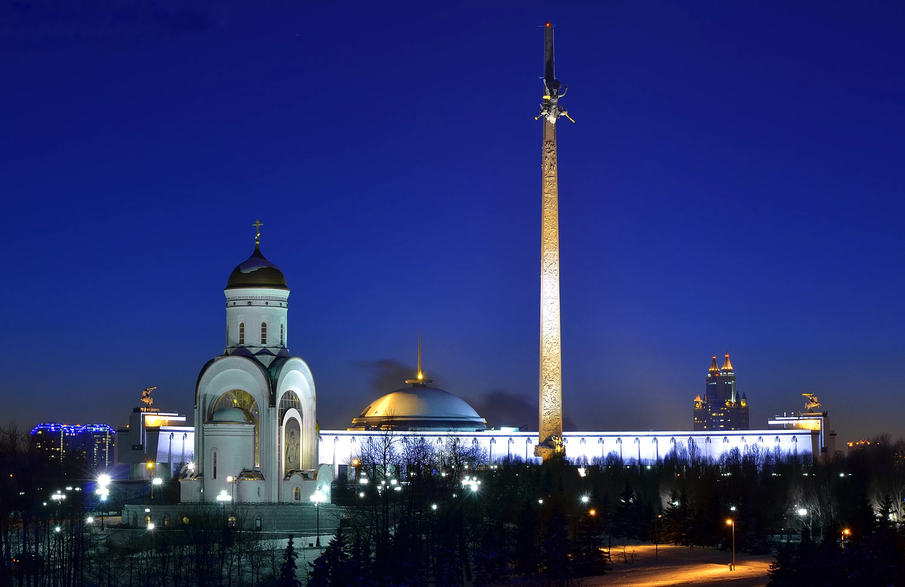 Площадь победы москва фото Файл:На поклонной горе № 1.jpg - Википедия