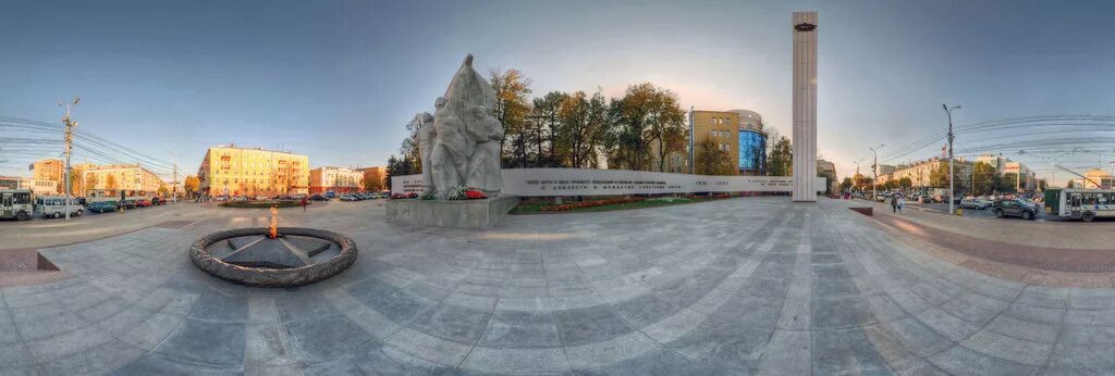 Площадь победы омск фото Рязань, Площадь победы 360 Panorama 360Cities