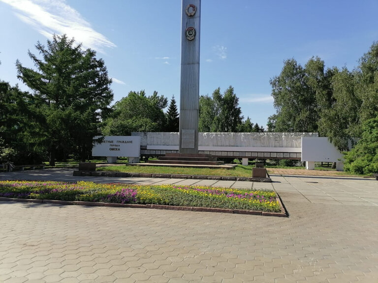 Площадь победы омск фото Сквер им. П. Морозова, square, Omsk, alleya Svyazistov - Yandex Maps
