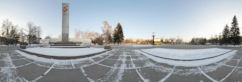Площадь победы омск фото Площадь победы 360 Panorama 360Cities
