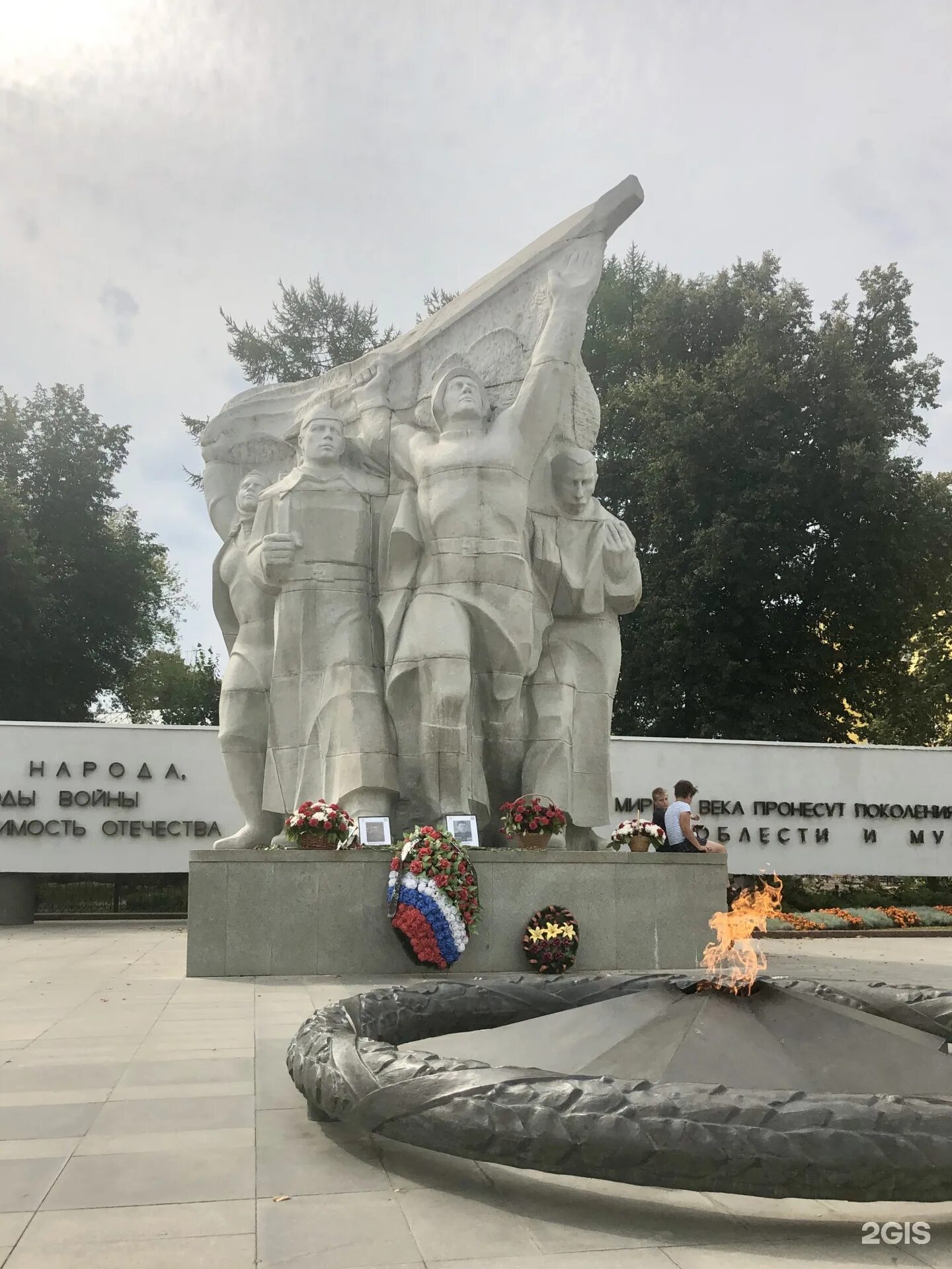 Площадь победы рязань фото Мемориальный комплекс "Монумент Победы", Рязань - 2ГИС