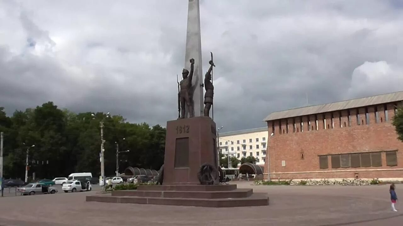 Площадь победы смоленск фото Смоленск. Площадь Победы. Smolensk. Victory Plaza. - YouTube