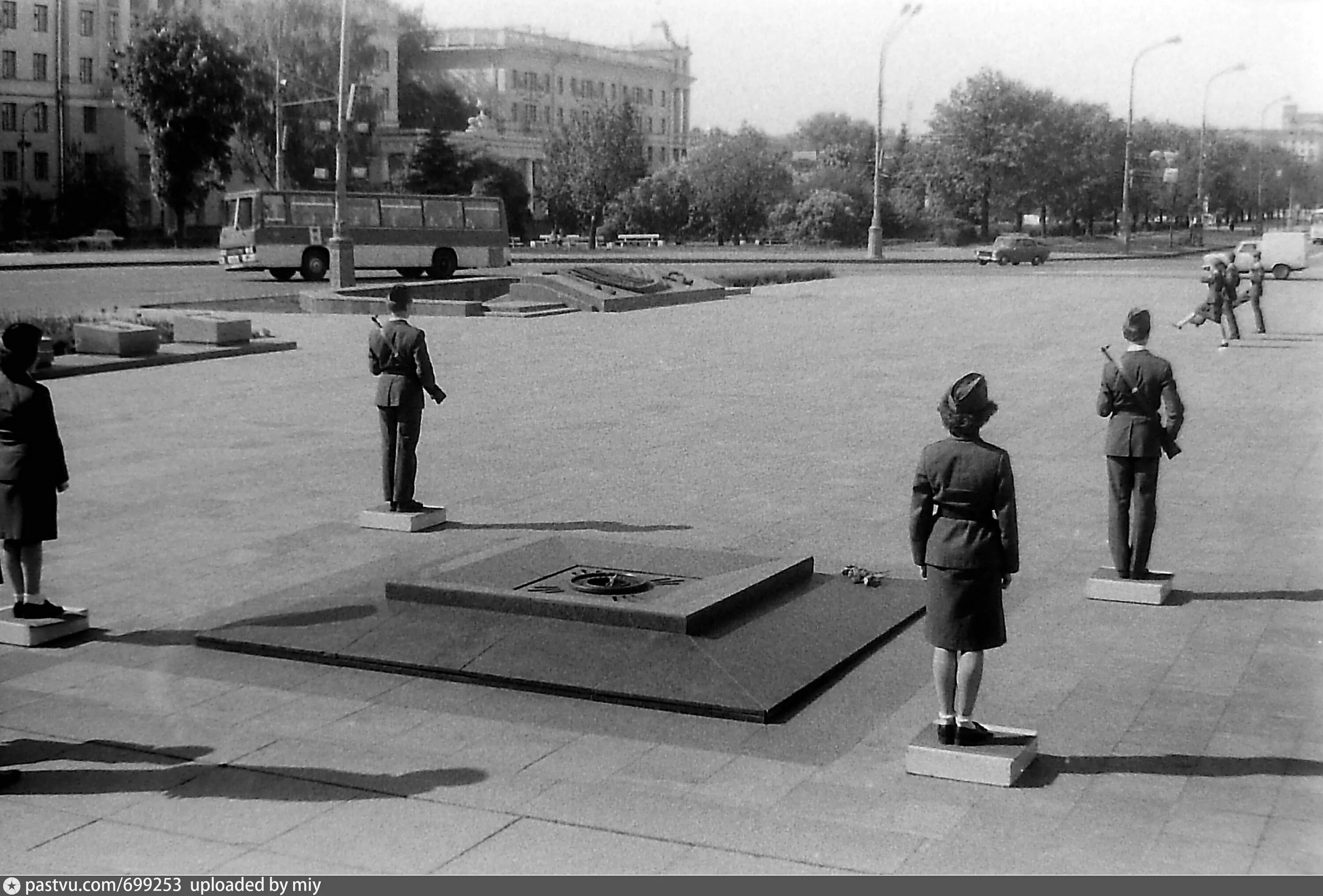 Площадь победы старые фото Вечный огонь на площади Победы - Retro photos